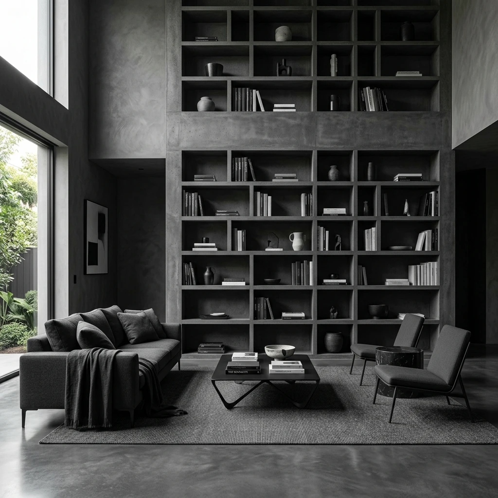 Monolithic Bookshelf